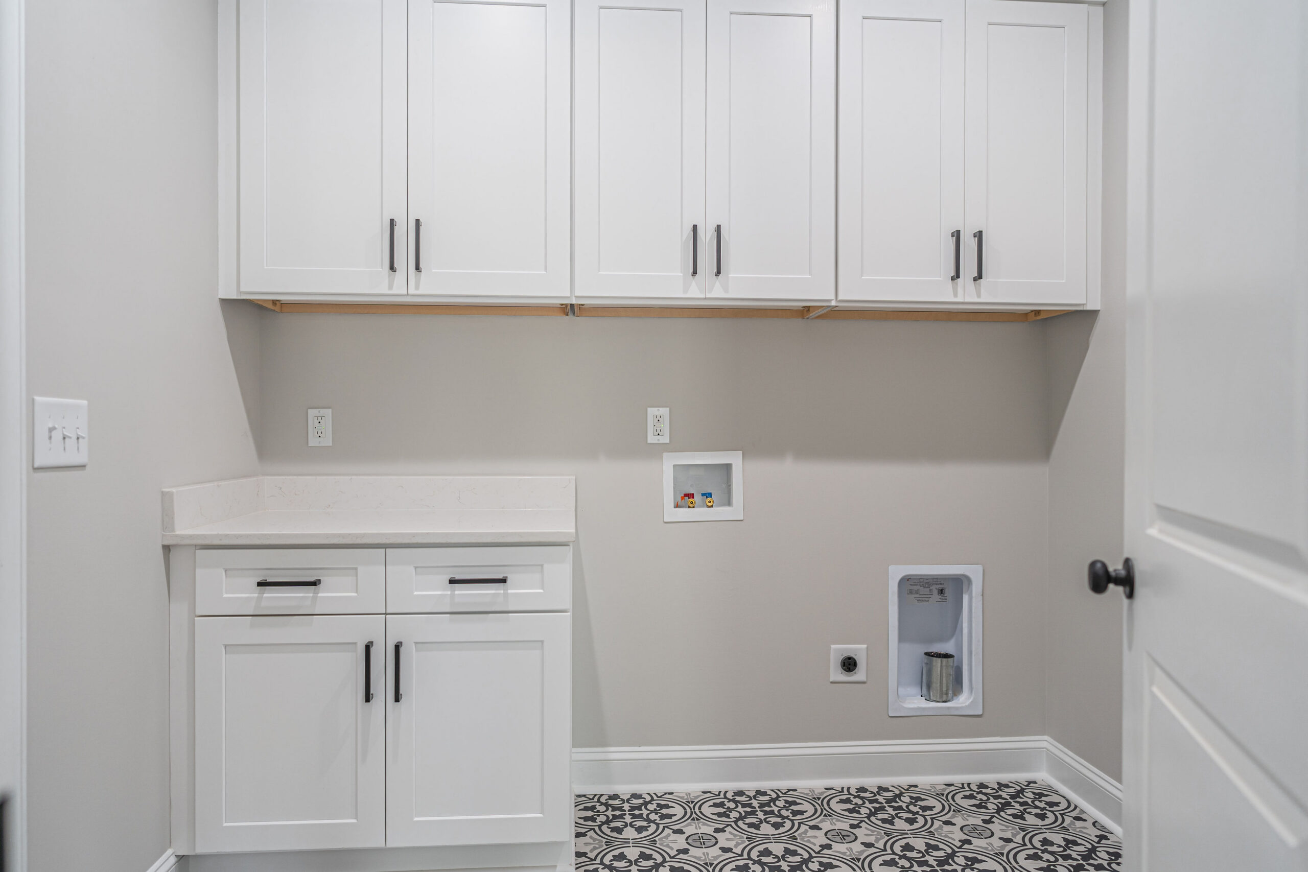 24. laundry & pantry off of garage on main level