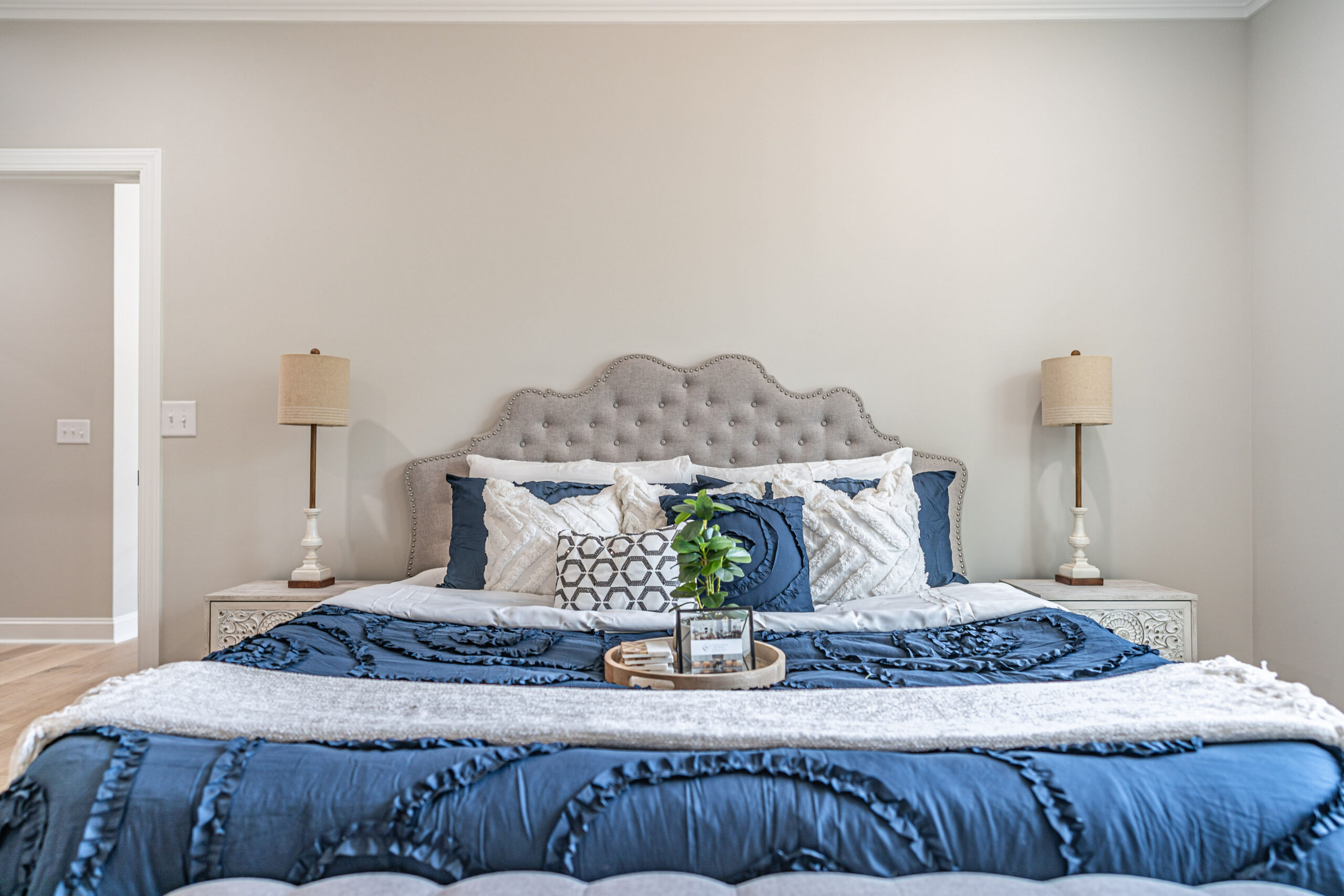 26. hardwood floors in master