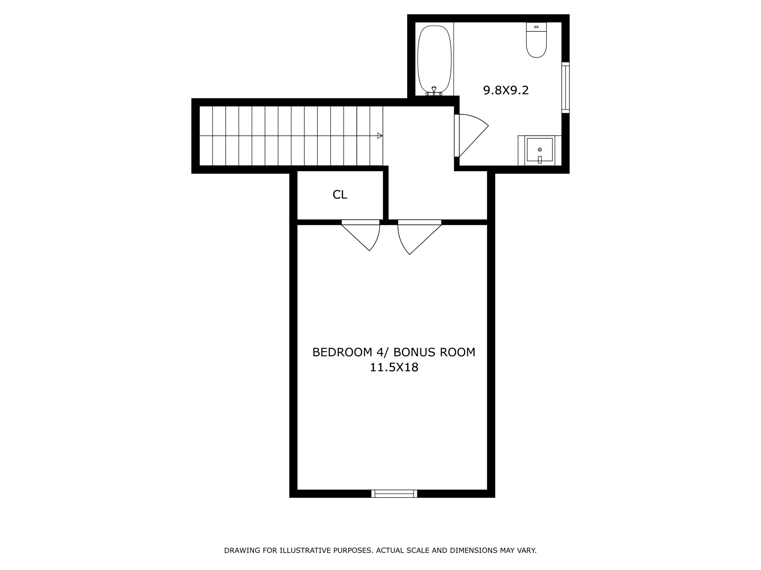 5. 337 longleaf dr 2nd floor